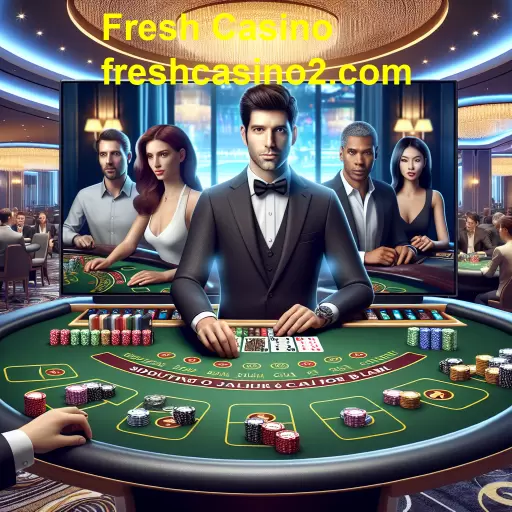 Experiência Imersiva: Cassinos ao Vivo no Fresh Casino